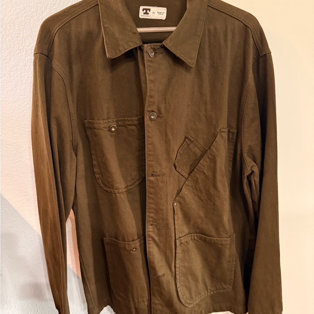 Tellason Brown Men's Carpenter Artist Jacket